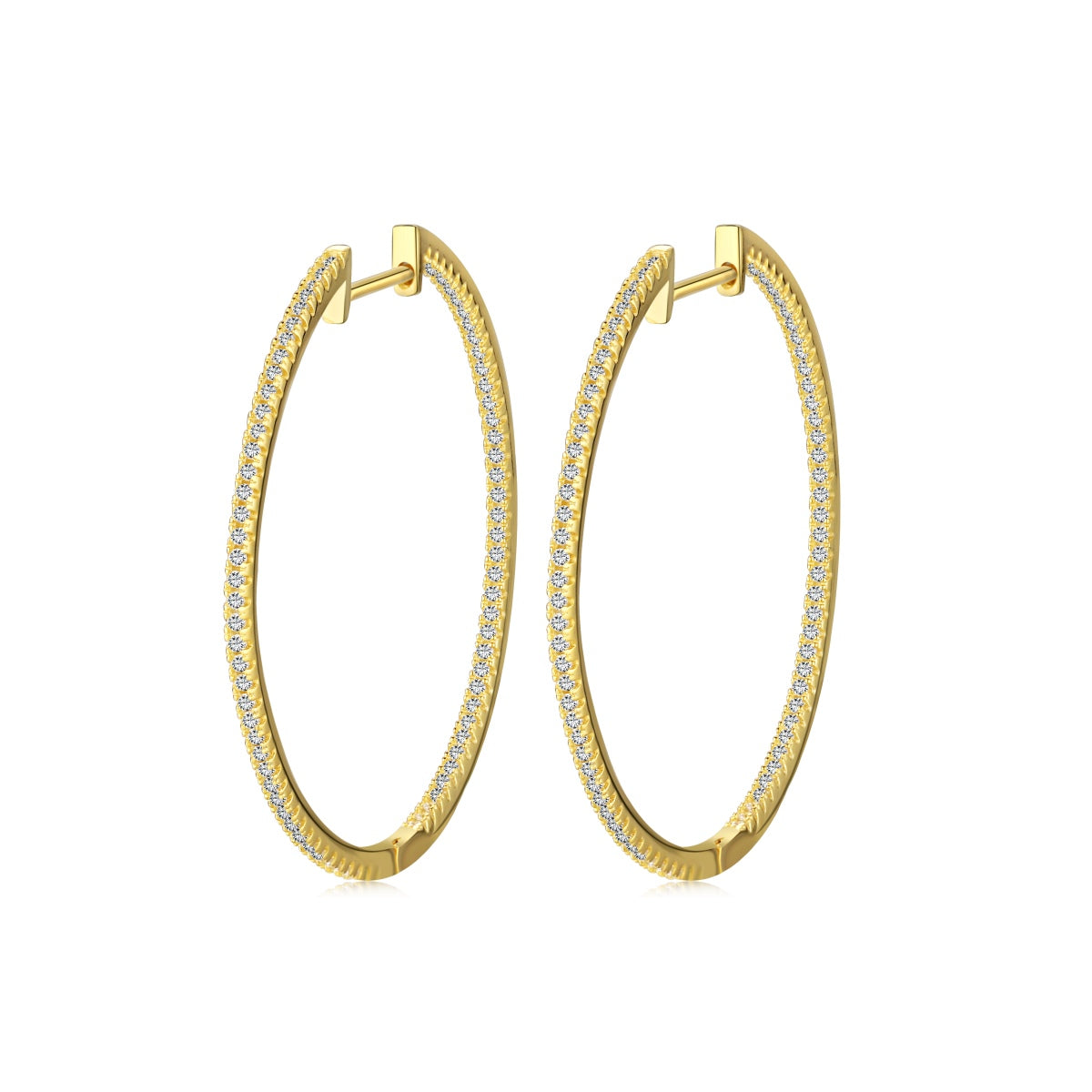 [Aura Jewelry]Popular Large Hoop Earrings