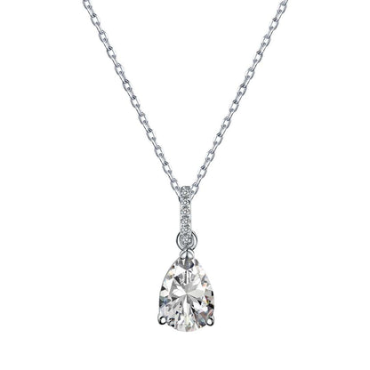 [Aura Jewelry]Delicate Water Drop Shape Fashion Necklace