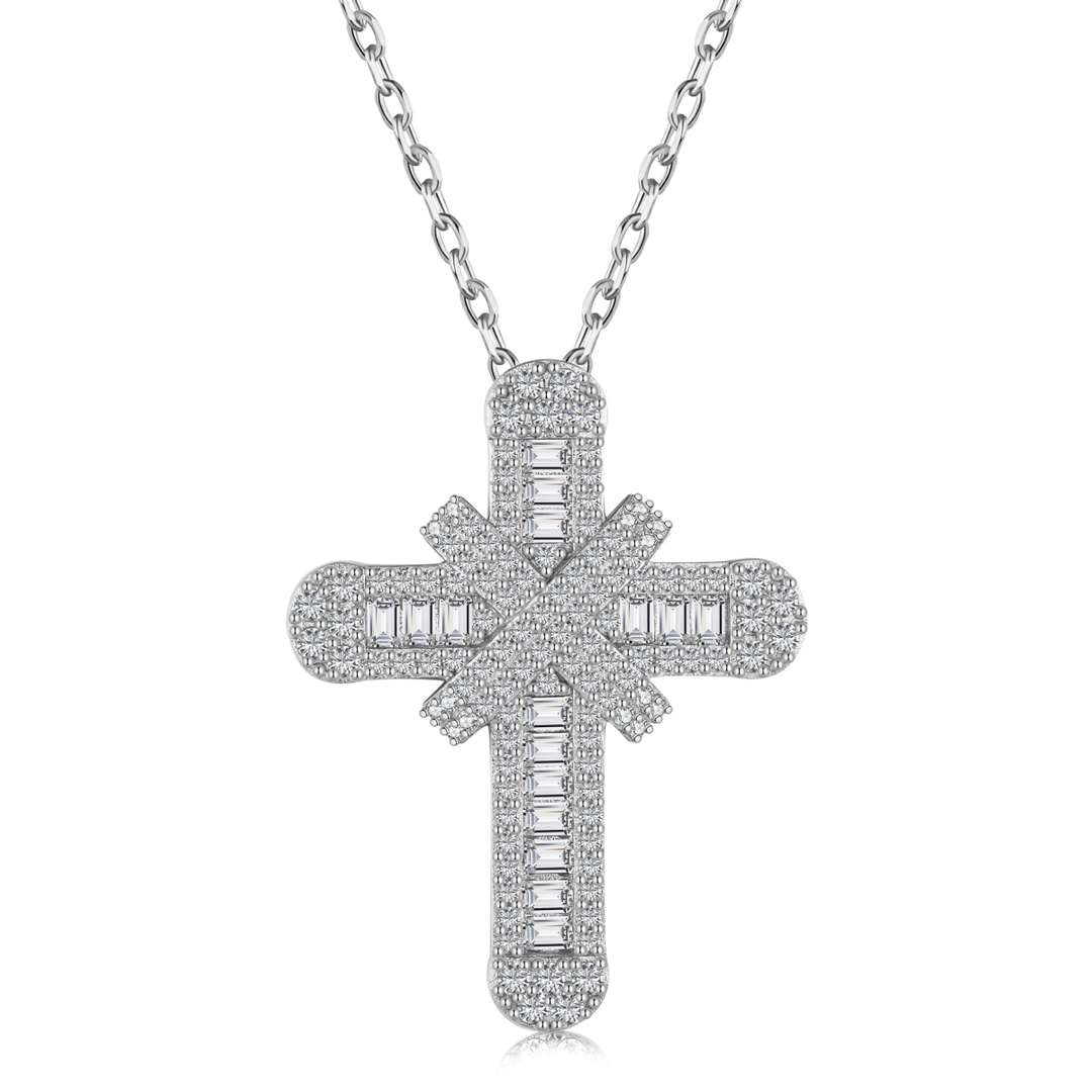 [Aura Jewelry]Gypsophila With Dimonds Necklace
