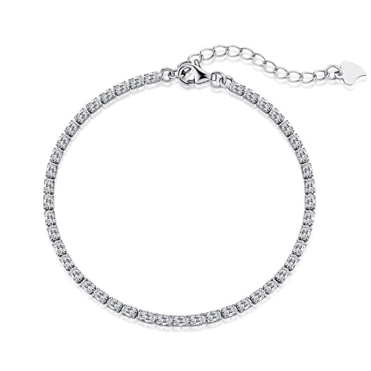 [Aura Jewelry]Elegant Emerald Cut Daily Bracelet