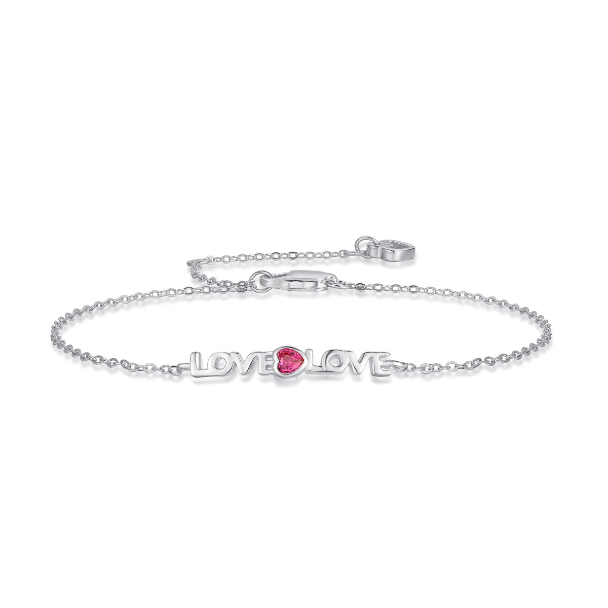 [Aura Jewelry]Romantic Heart Shape Lover Bracelet