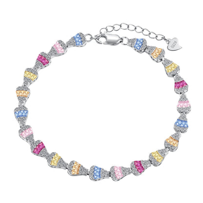[Aura Jewelry]Radiant Water Drop Shape Daily Bracelet