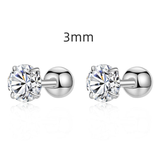 [Aura Jewelry]Unique U-Shaped Ear Bone Earrings