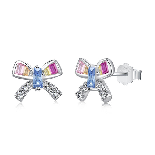 [Aura Jewelry]Ornate Butterfly Shape Daily Earrings