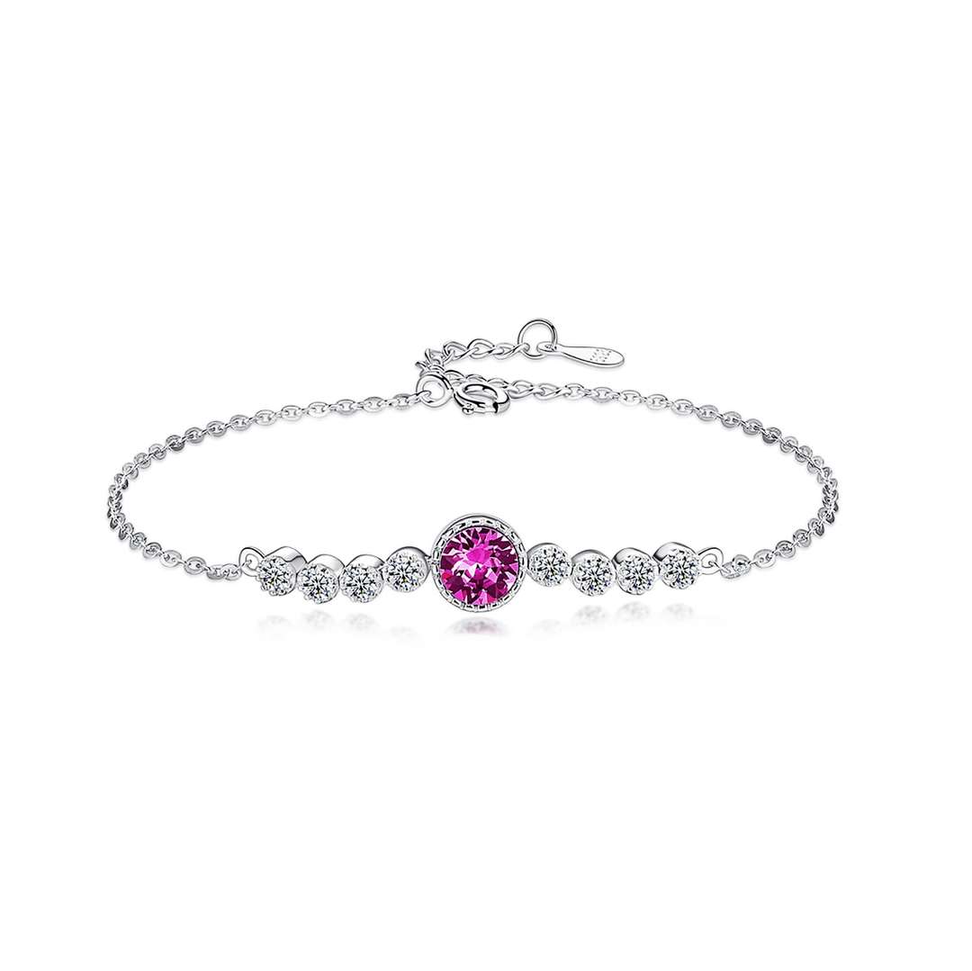 [Aura Jewelry]Luxurious Heart Of The Ocean Bracelet