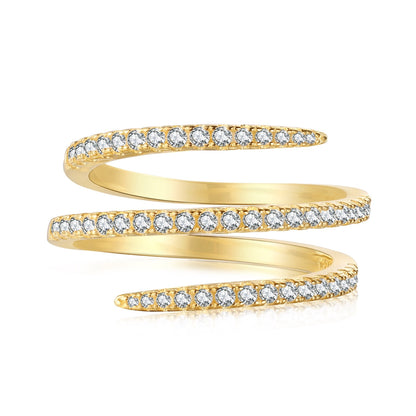 [Aura Jewelry]Unique Vibrant Entangle Daily Ring