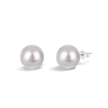 [Aura Jewelry]Delicate Pearl Earrings