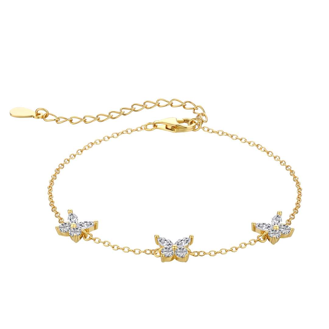 [Aura Jewelry]Radiant Butterfly Shape Necklace