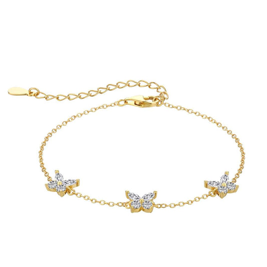 [Aura Jewelry]Radiant Butterfly Shape Necklace