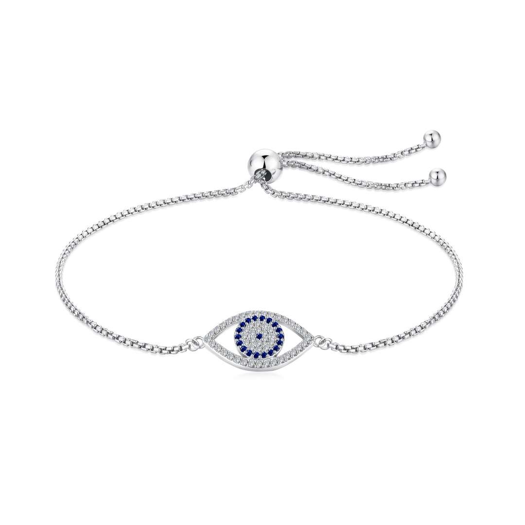 [Aura Jewelry]Dazzling Eye Shape Necklace