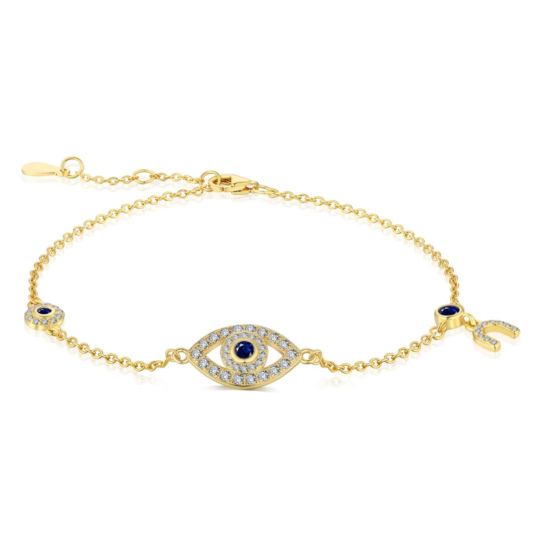 [Aura Jewelry]Dainty Eye Shape Necklace