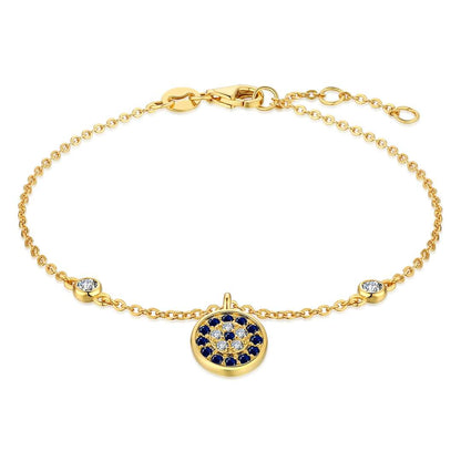 [Aura Jewelry]Devil's Eye Round Shape Bracelet