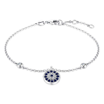 [Aura Jewelry]Devil's Eye Round Shape Bracelet