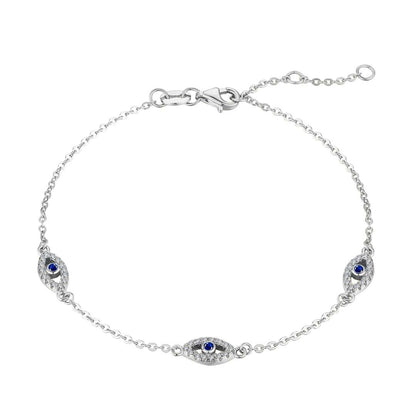 [Aura Jewelry]Evil Eye Shape Pendent Necklace