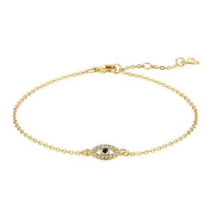 [Aura Jewelry]Evil Eye Shape Necklace