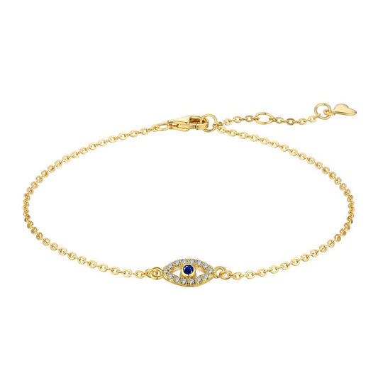 [Aura Jewelry]Evil Eye Shape Necklace