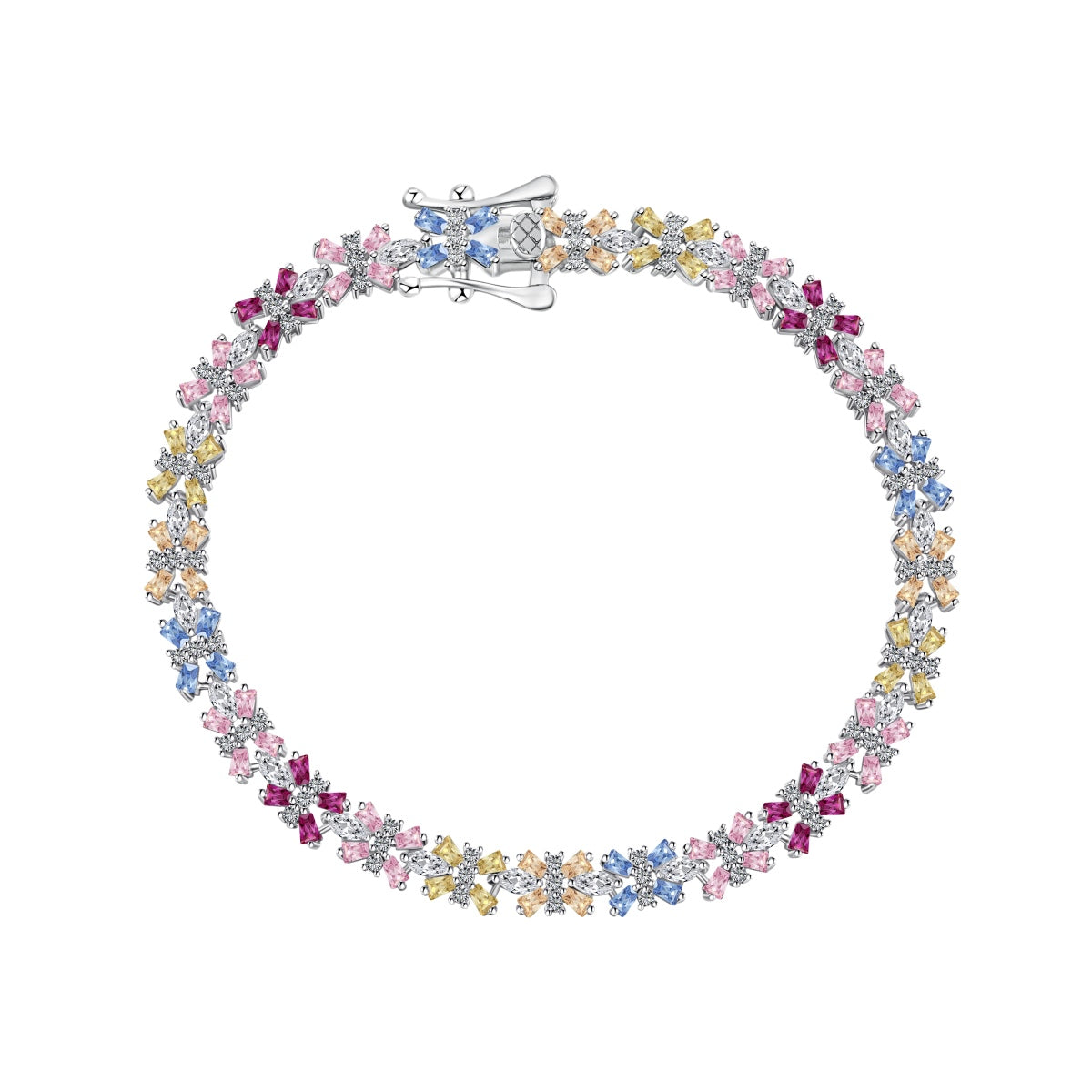 [Aura Jewelry]Unique Colorful Butterfly Shape Party Bracelet