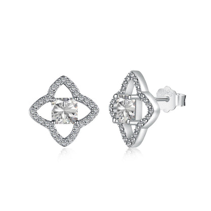 [Aura Jewelry]Elegant Star Shape Princess Cut Daily Earrings