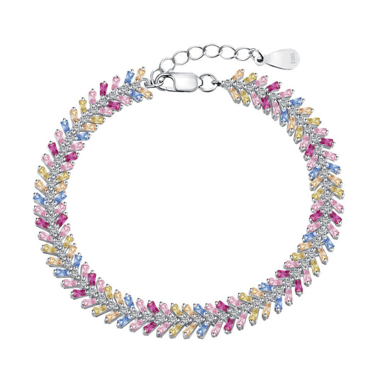[Aura Jewelry]Dainty Radiant Emerald Cut Daily Bracelet