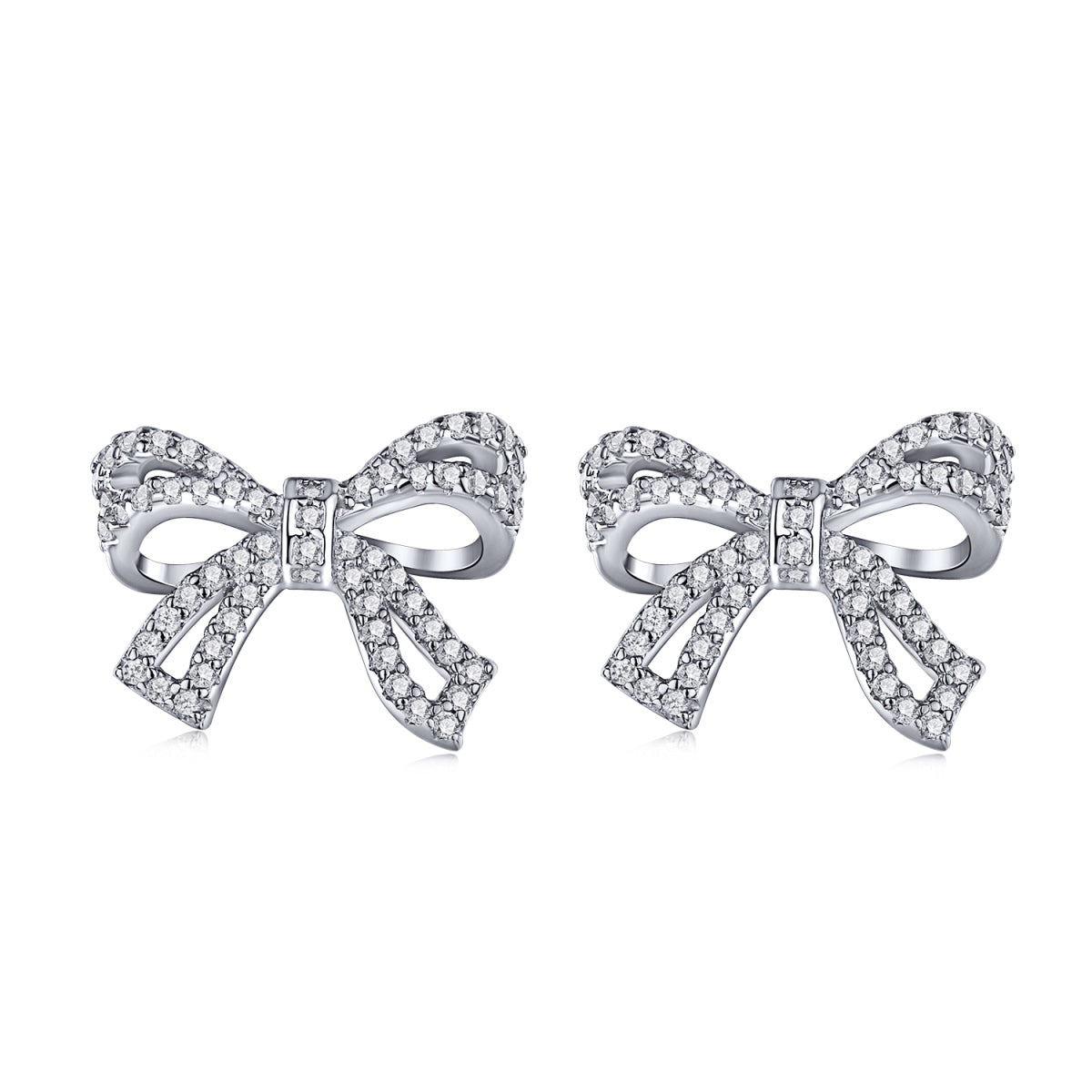 [Aura Jewelry]Dainty Bow Shape Earrings
