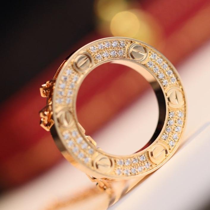 [⭐Aura]LOVE NECKLACE ADJUSTABLE ROSE GOLD