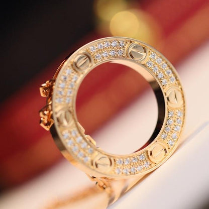 [⭐Aura]LOVE NECKLACE ADJUSTABLE ROSE GOLD