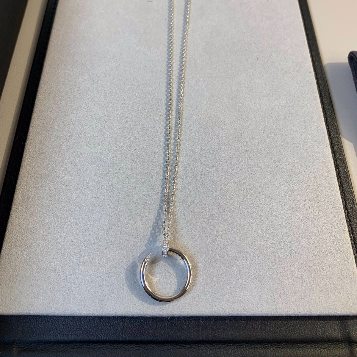 [⭐Aura]JUSTE NECKLACE SILVER