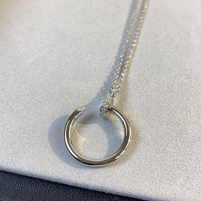 [⭐Aura]JUSTE NECKLACE SILVER