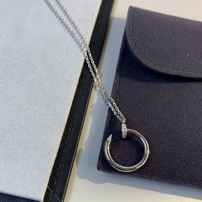 [⭐Aura]JUSTE NECKLACE SILVER