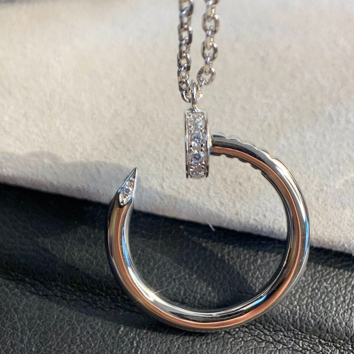 [⭐Aura]JUSTE NECKLACE SILVER