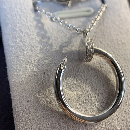 [⭐Aura]JUSTE NECKLACE SILVER