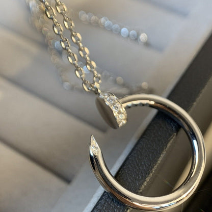 [⭐Aura]JUSTE NECKLACE SILVER