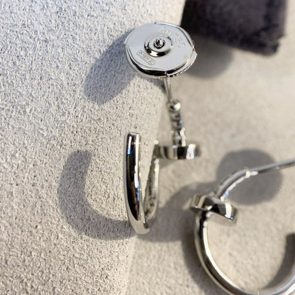 [⭐Aura]JUSTE EARRINGS SILVER