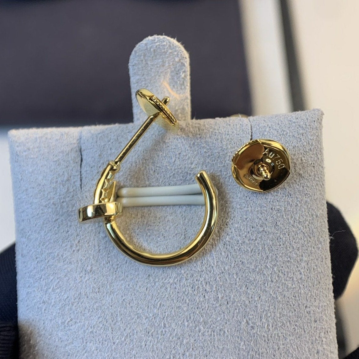 [⭐Aura]JUSTE EARRINGS GOLD