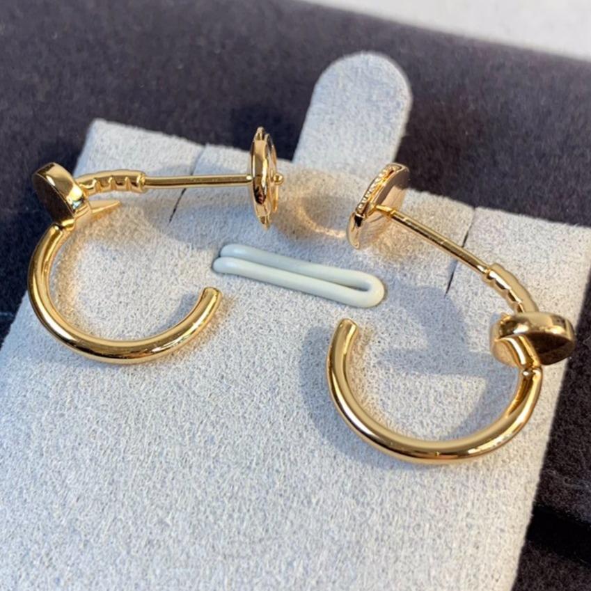 [⭐Aura]JUSTE EARRINGS PINK GOLD