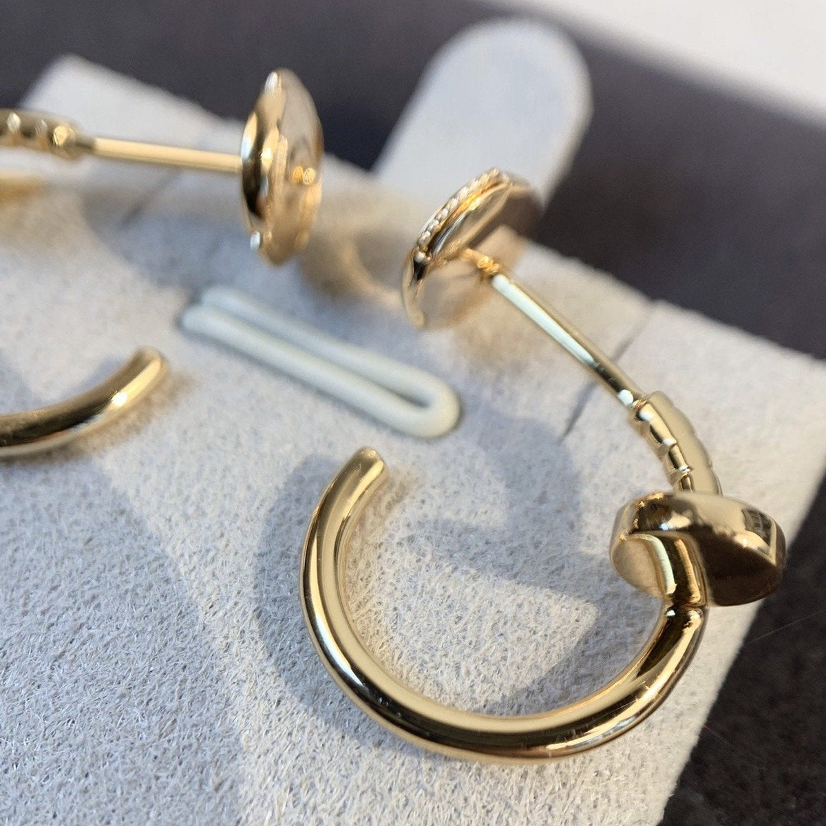 [⭐Aura]JUSTE EARRINGS PINK GOLD