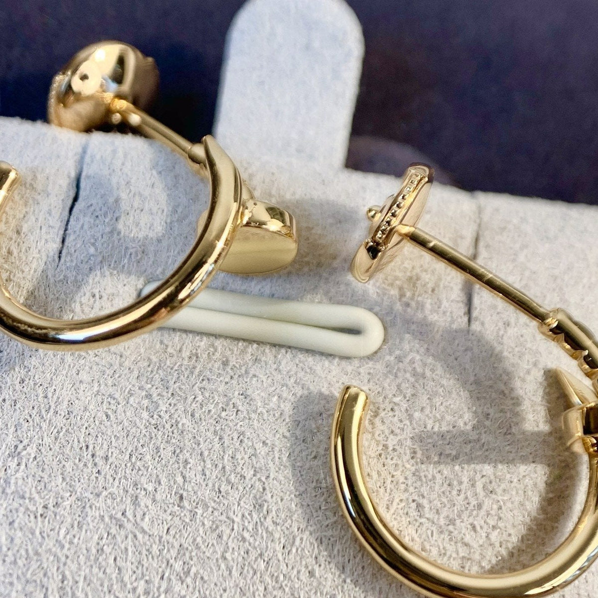 [⭐Aura]JUSTE EARRINGS PINK GOLD