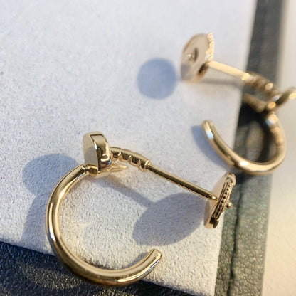 [⭐Aura]JUSTE EARRINGS PINK GOLD