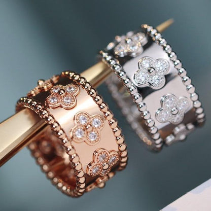 [⭐Aura]CLOVER KALEIDOSCOPE RING 10MM