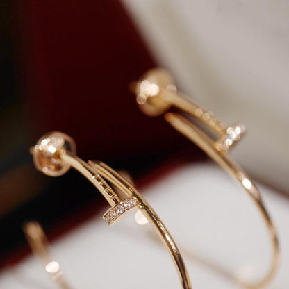 [⭐Aura]JUSTE EARRINGS DIAMONDS 1.8MM