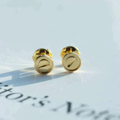 [⭐Aura]LOVE EARRINGS GOLD 10MM