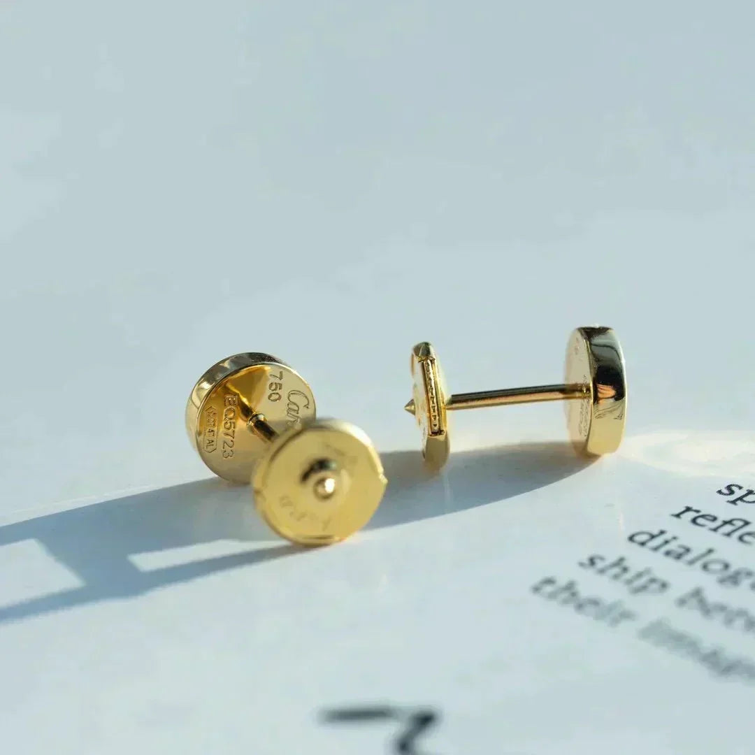 [⭐Aura]LOVE EARRINGS GOLD 10MM