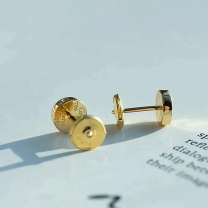 [⭐Aura]LOVE EARRINGS GOLD 10MM