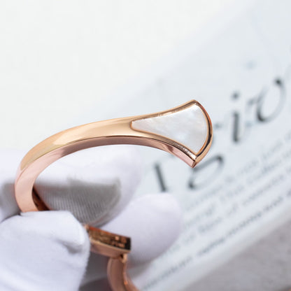 [⭐Aura]DREAM BRACELET OPEN PINK GOLD MOP