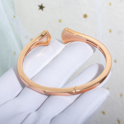 [⭐Aura]DREAM BRACELET OPEN PINK GOLD MOP DIAMOND