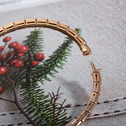 [⭐Aura]SERPENTI BRACELET PINK GOLD DIAMOND