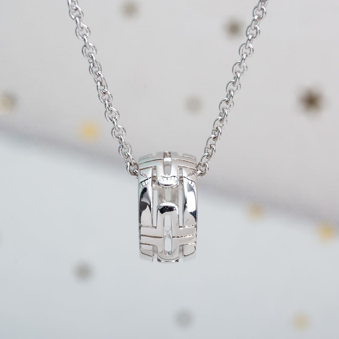 [⭐Aura]PARENTESI NECKLACE SILVER
