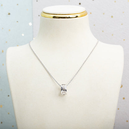 [⭐Aura]PARENTESI NECKLACE SILVER