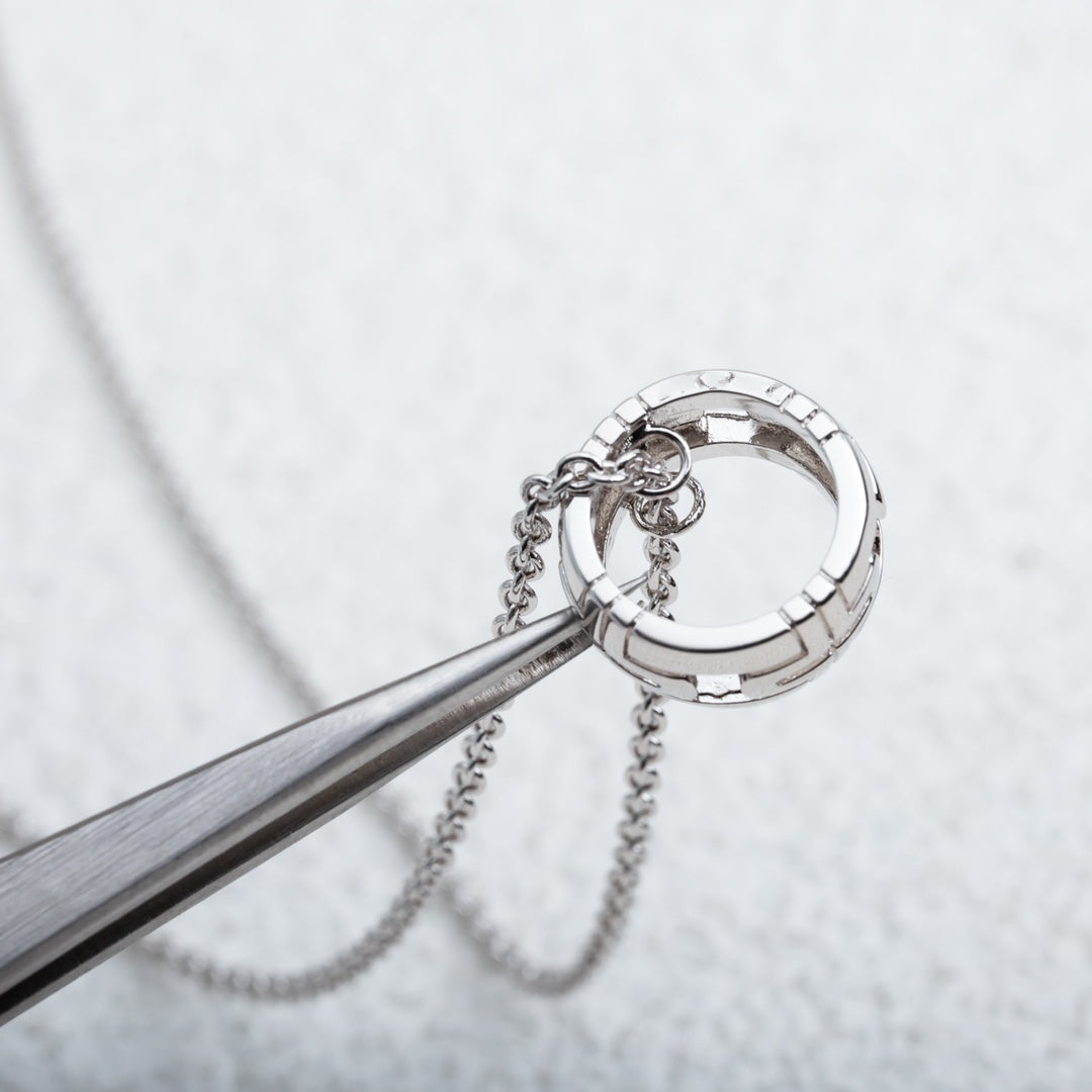 [⭐Aura]PARENTESI NECKLACE SILVER