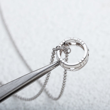 [⭐Aura]PARENTESI NECKLACE SILVER
